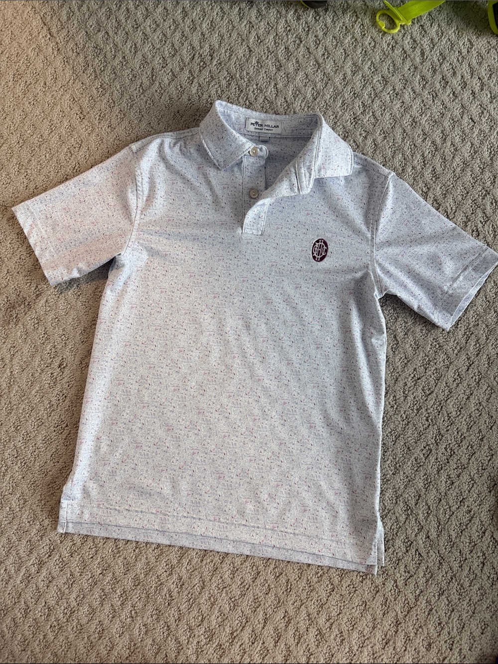Boys Peter Millar Polo Shirt